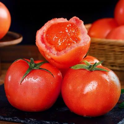 【精选】陕西沙瓤西红柿自然熟西红柿新鲜蔬菜番茄口感酸甜