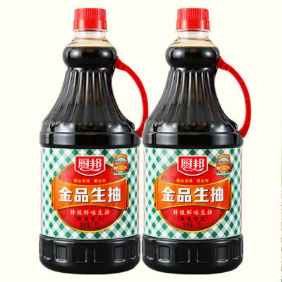 厨邦金品生抽1.25L*6瓶厨邦酱油特级一整箱酿造酱油炒菜凉