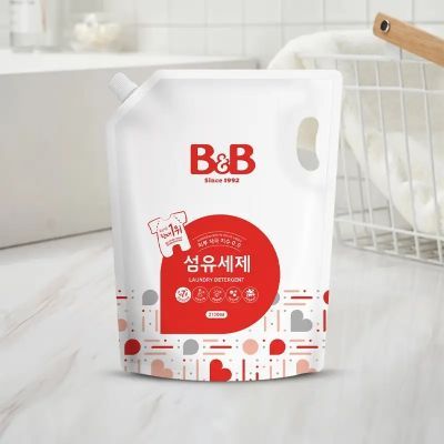 韩国BB保宁婴儿洗衣液去污抑菌抗菌宝宝内衣内裤专用补充装21
