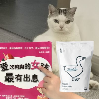 【丸味官方旗舰店】厚切鸡胸鸭胸冻干70g华英鸭泰森鸡犬猫零食肥