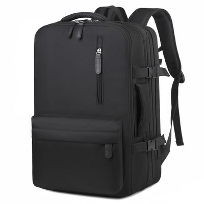 商务背包17寸电脑包防泼水旅行拓展便携式多功能外出通勤双肩包