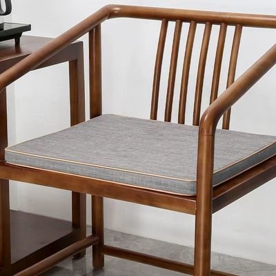 中式坐垫圈椅红木茶椅垫沙发凳子太师椅椅垫座垫实木屁垫椅子垫子