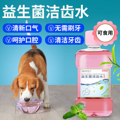 Mofei狗狗猫咪益生菌漱口水洁齿水宠物清洁口腔清新口气可食