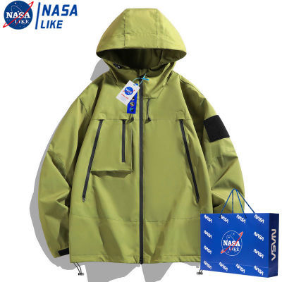 NASA联名 J91潮流男女同款夹克2024秋季新款户外运动