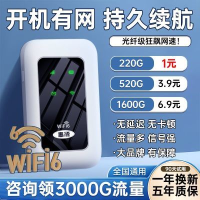 随身wifi无线网5g 2024新款移动路由器租房宿舍户外车