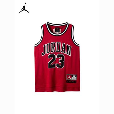 耐克Nike Jordan男童23号篮球服背心夏季镂空透气儿