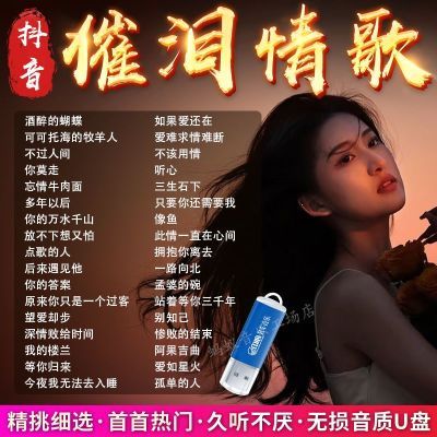 2024抖音火爆DJ歌曲热门榜单网红车载u盘无损高音质高清MP3/4优盘