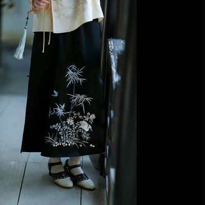 ���ڲ�������������ح2024�ļ��¿�ح����縴���廨����ȹŮ�ɽ�����ɫͲȹ 848.3Ԫ