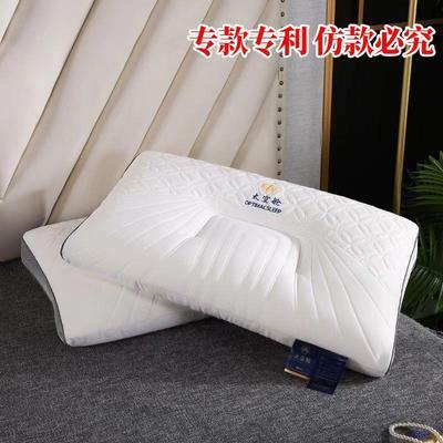 人枕 枕头枕芯一只针织棉太空舱乳胶单装 柔软酒店成人家用
