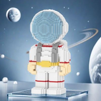 航空宇航员兼容乐高积木3d立体拼装玩具儿童益智玩具成人高难度
