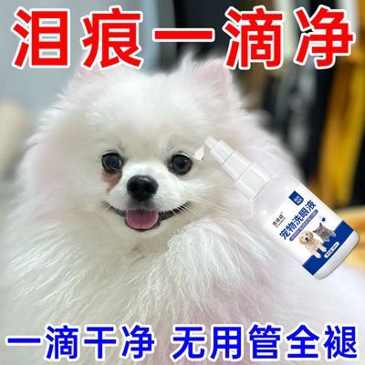 比熊洗眼液博美去泪痕神器抗菌消炎猫咪狗狗通用滴眼液清洁除眼屎