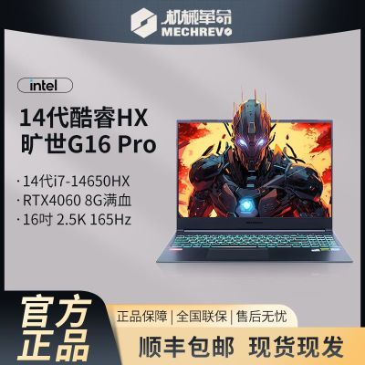 ڲе G16 pro 14i7-14650HX/RTX4060 16+512GB 羺ϷʼǱ5869Ԫ