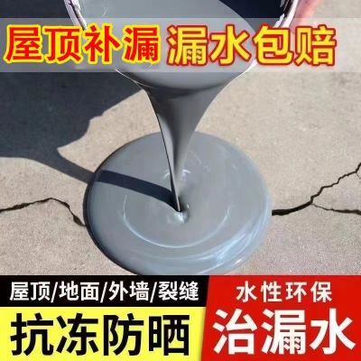 防水补漏裂缝渗水屋顶房顶永久性外墙漏水建材楼房农村防水涂料