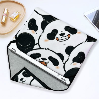 熊猫百贴布笔记本通用内胆包电脑收纳包相机包裹布p人化妆包包袱