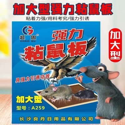 加大粘捉老鼠贴笼胶粘粘鼠板强力捕鼠灭鼠超强神器克星家用一窝端