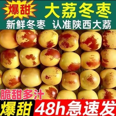 首单立减】新鲜现摘当季大荔冬枣脆枣鲜枣整箱包邮脆冬枣孕妇水果