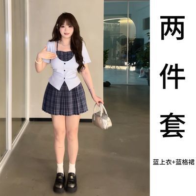 现货【千惠】05015C+05016C夏季辣妹挂脖短袖+气质