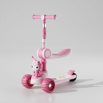 儿童滑板车1-3-6-10岁可坐可骑男女宝宝小孩滑板车三合一