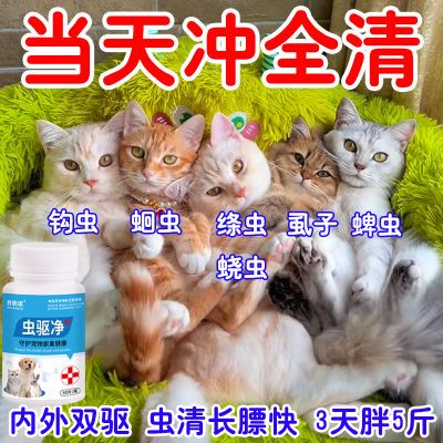 虫驱净宠物专用杀跳蚤药狗去跳蚤除虱子强效狗狗猫咪体内外驱虫药