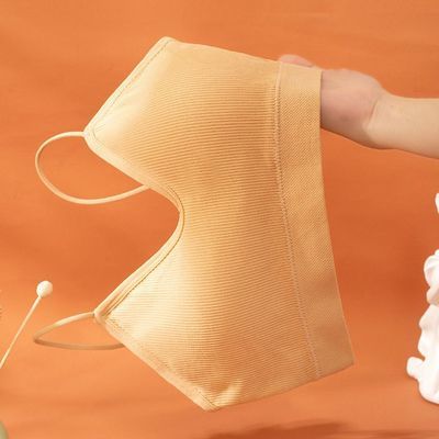 1/2件装运动瑜伽防走光高弹背心女 内衣女无钢圈聚拢文胸百搭裹胸优惠券