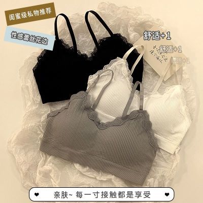 美背文胸罩女聚拢内衣女学生韩版运动抹胸内衣吊带背心裹胸无钢圈优惠券