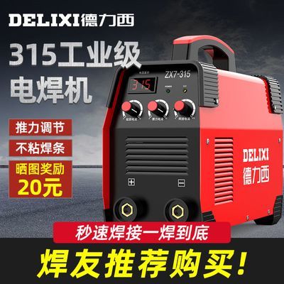 便携工业大功率双电压德力西电焊机220v家用小型250315