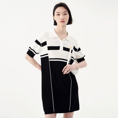 ���ڲ��������ū����ֱ֯Ͳ����ȹ��Ů��Ƹ�ʱ�����п���ײɫPolo��ȹ 211.99Ԫ