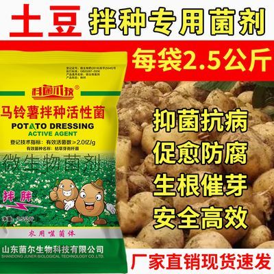 马铃薯土豆拌种菌剂专用肥洋芋土豆专用拌种菌剂【厂家直销】