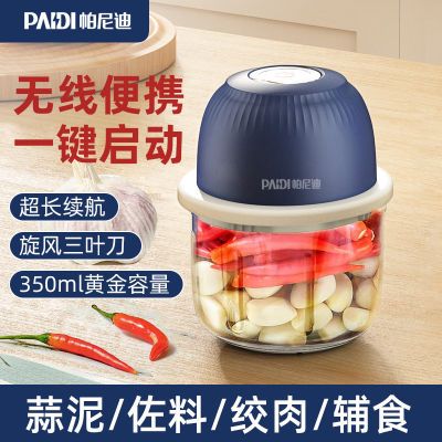 PANIDI/帕尼迪小型电动打蒜器料理机打蒜泥神器