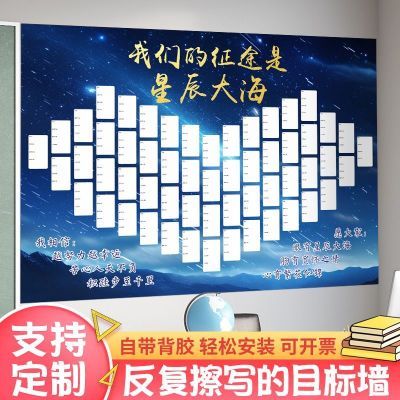 梦想大学名校目标墙中高考光荣榜班级挑战墙教室装饰文化学习墙贴