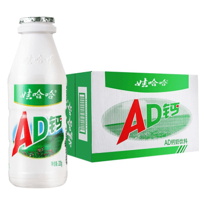 【新货速发】娃哈哈ad钙奶220g*12瓶娃哈哈AD钙儿童牛奶饮料整箱