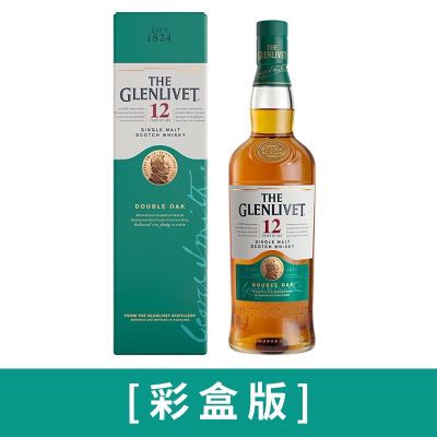 格兰威特12年陈酿GLENLIVET单一麦芽苏格兰威士忌不带盒子