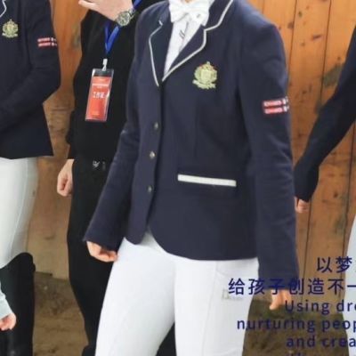 马术西服女士专业比赛服高弹时尚成人骑马服装备骑士服218优惠商品图片