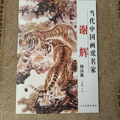 当代中国画虎名家谢辉精品集。8开平装正版