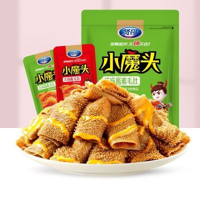 贤哥小魔头40包大片魔芋素毛肚休闲食品网红宿舍解馋零食免煮速食