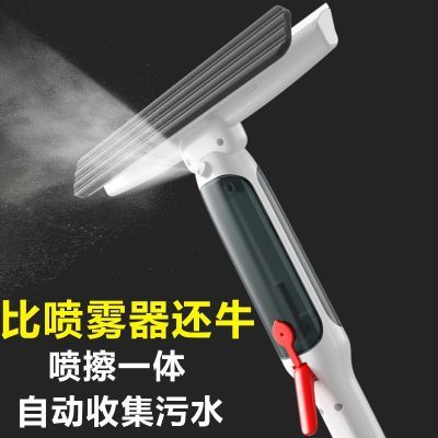 擦玻璃神器家用高层外窗户搽清洁洗刷刮水器加长杆双面擦专用工具