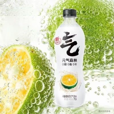 临期11月10日到期480ml*4瓶元气森林苏打气泡汽水0脂0糖0卡饮料