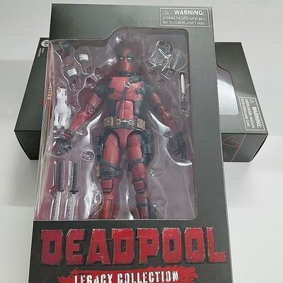 国产优质版DEADPOOL死侍电影金刚动手动人模型玩具摆件