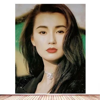 张曼玉复古海报墙贴明星周边宿舍咖啡厅寝室酒吧装饰画自贴