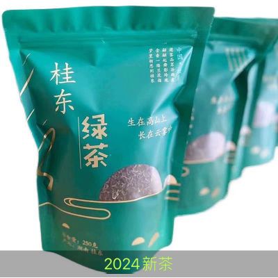 2024湖南新茶绿茶郴州茶叶云雾茶正宗桂东玲珑茶250袋夏茶