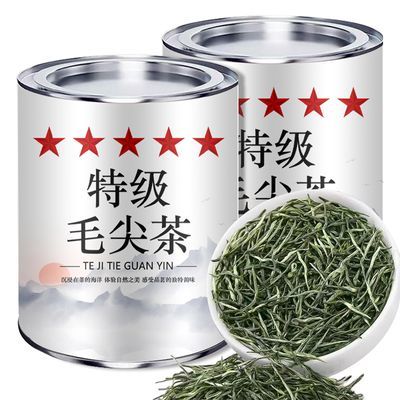 特级毛尖信阳2024新茶明前春茶浓香型茶叶绿茶嫩芽罐装节日好礼