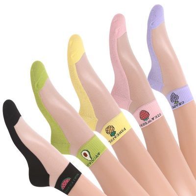 袜子女夏季薄款水晶玻璃冰丝袜棉底耐磨防勾丝浅口船袜网红ins潮优惠券