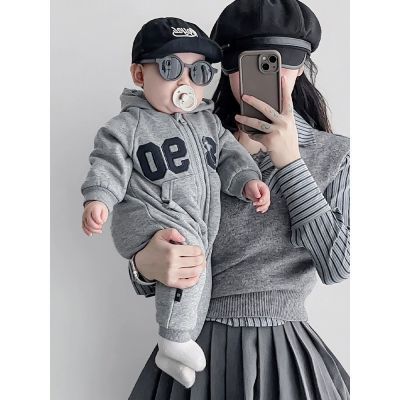 衣服春款超萌新生婴幼儿连体衣婴儿春装保暖外出服春秋季男宝宝