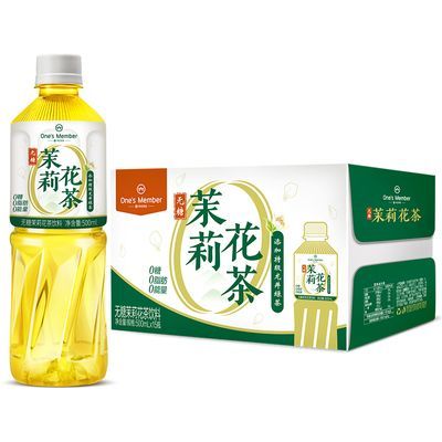 无糖茉莉花茶 整箱500ml*15瓶 瓶装饮料 1号店 茶饮品 0糖 0脂肪