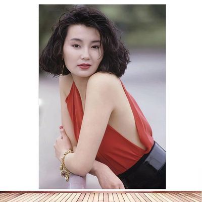 张曼玉海报80香港明星周边酒吧墙贴宿舍咖啡厅密室装饰画