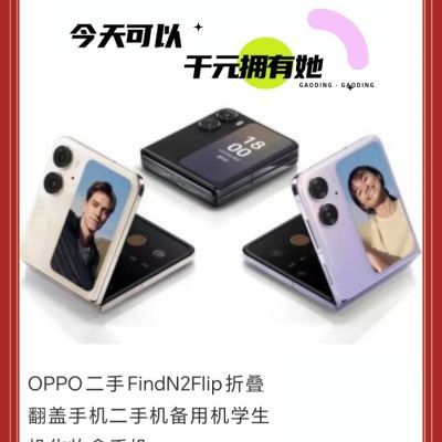 OPPO二手FindN2Flip折叠翻盖手机二手机备用机学生