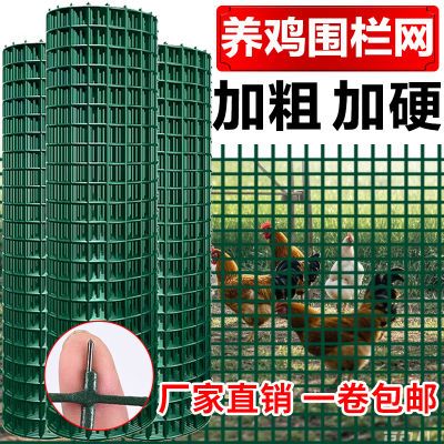 加粗铁丝网养鸡围栏网养殖铁网格网隔离栅栏防护农用围地网拦鸡网