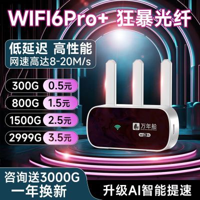 2024新款随身wifi移动无线上网神器宿舍租房户外路由器宽带网kz