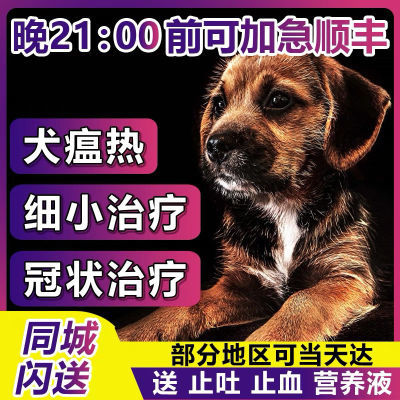 犬细小治疗药狗犬瘟药冠状抗病毒细小单抗病毒套餐搭配犬瘟热抗体