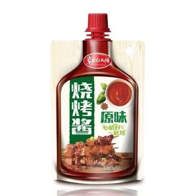 24年红太阳烧烤酱110g原味香辣韩式甜辣专用酱整件